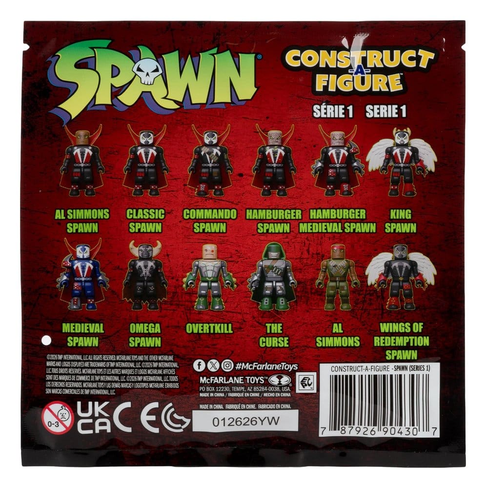 Spawn Figuren zum Zusammenbauen Blind Bag Figuren 5 cm Display (36)