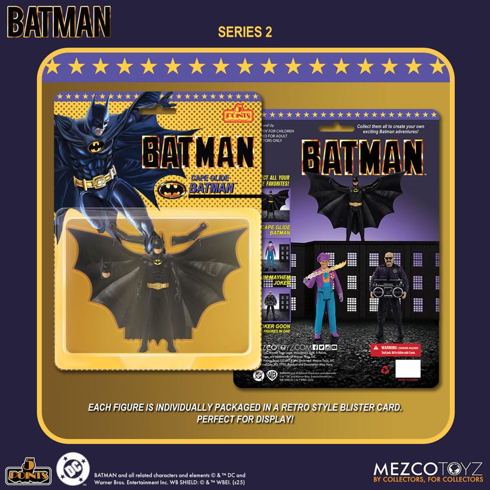 Batman (1989) 5 Points Actionfiguren 9 cm Serie 2