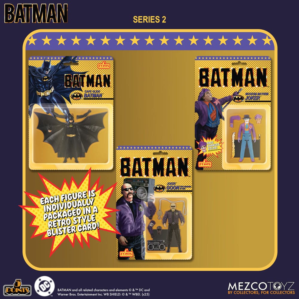 Batman (1989) 5 Points Actionfiguren 9 cm Serie 2