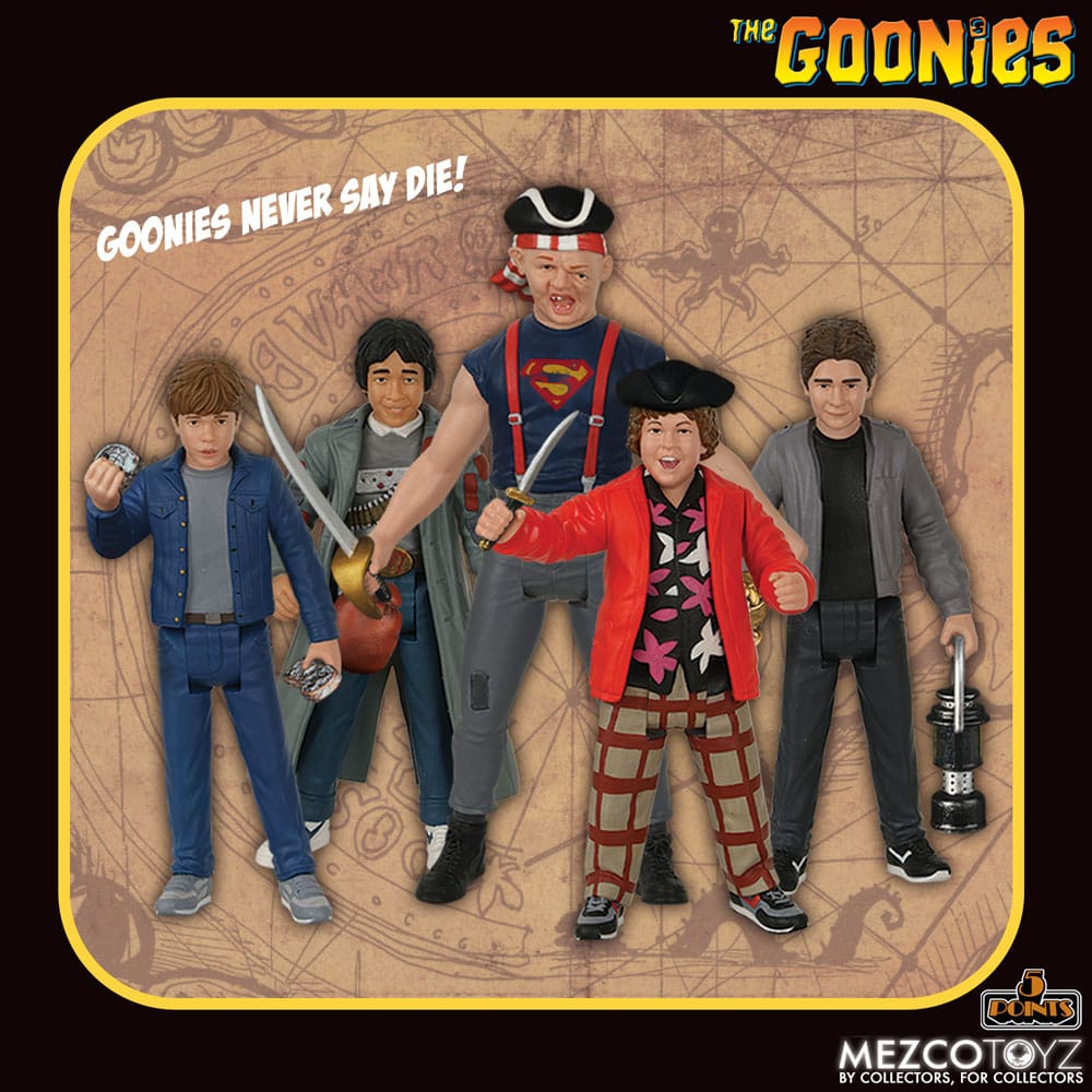 Die Goonies 5 Points Actionfiguren 9 cm Sortiment (5 Figuren)