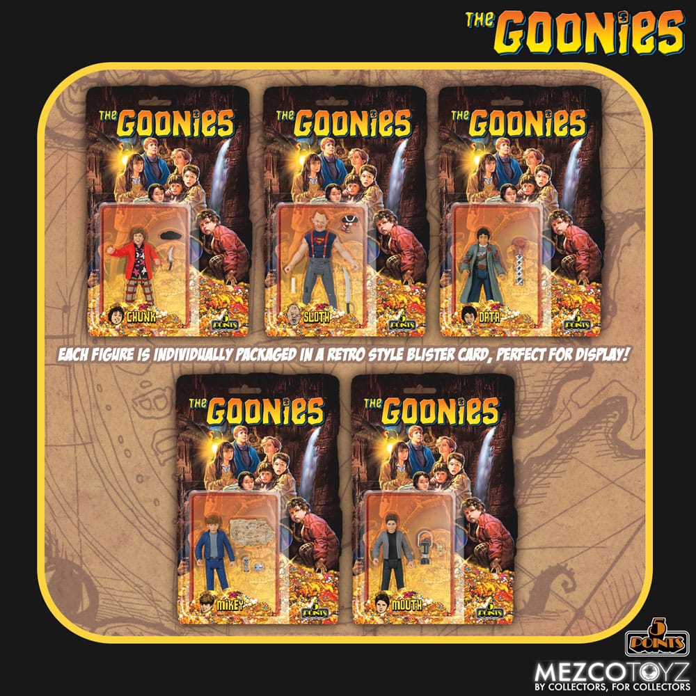 Die Goonies 5 Points Actionfiguren 9 cm Sortiment (5 Figuren)