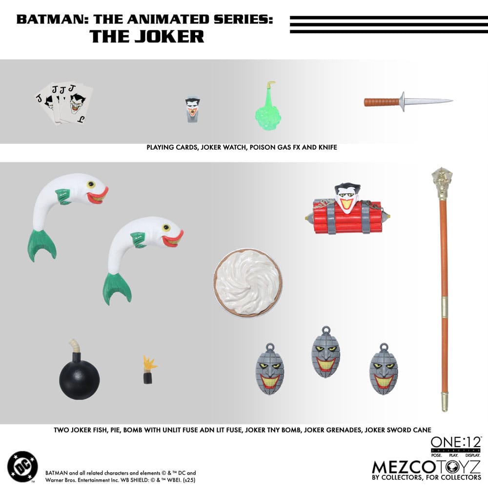 Batman: The Animated Series Actionfigur 1/12 The Joker 17 cm