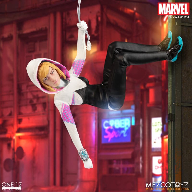 Marvel Actionfigur 1/12 Ghost-Spider from Earth-65 16 cm