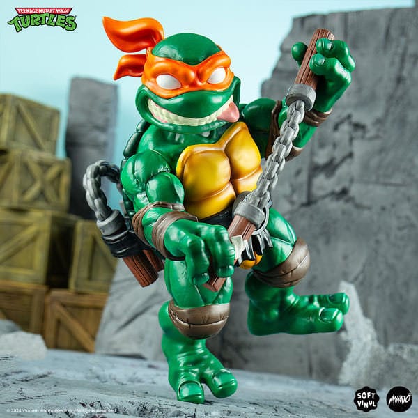 Teenage Mutant Ninja Turtles Soft Vinyl Figur Michelangelo 20 cm