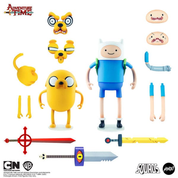 Adventure Time Soft Vinyl Figur Jake & Finn 21 cm