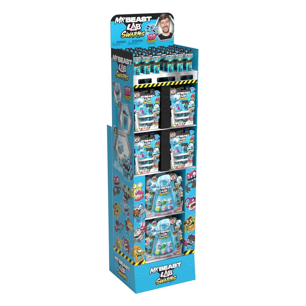 Mr. Beast Lab Swarms Minifiguren 3 cm Display (56)
