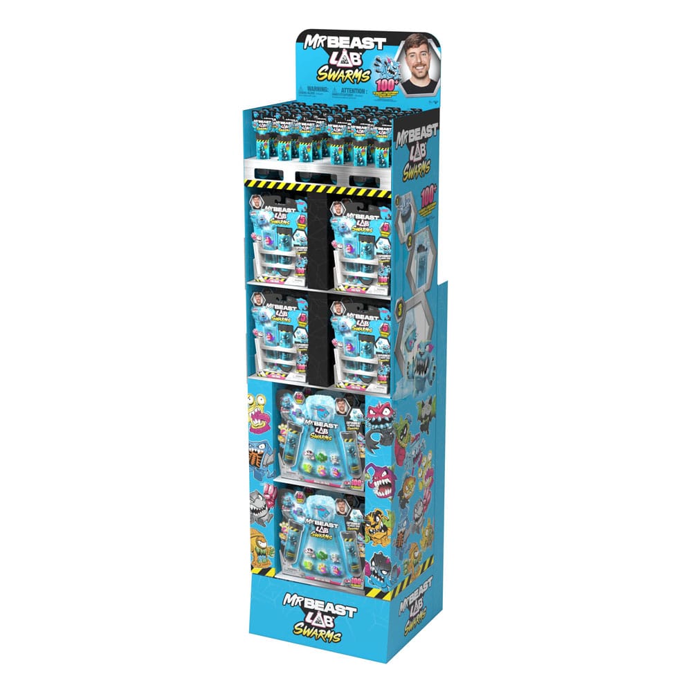 Mr. Beast Lab Swarms Minifiguren 3 cm Display (56)