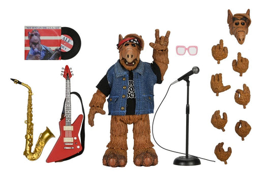 Alf Actionfigur Ultimate Born to Rock Alf 18 cm