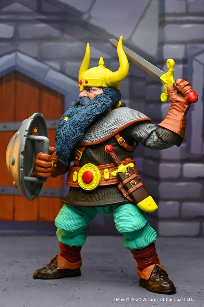 Dungeons and Dragons Scale Actionfigur 50th Anniversary Elkhorn on Blister Card 18 cm