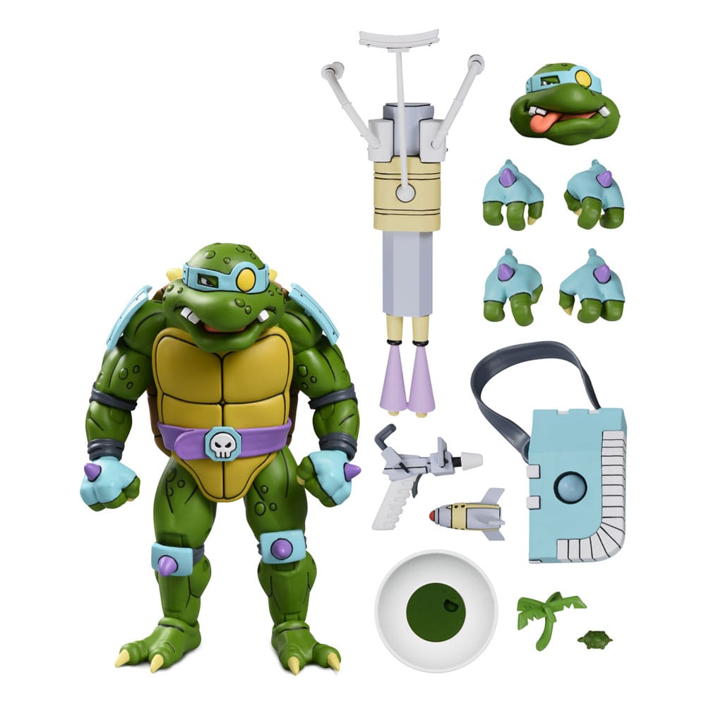 Teenage Mutant Ninja Turtles Cartoon 1980 Ultimate Actionfigur Slash 18 cm