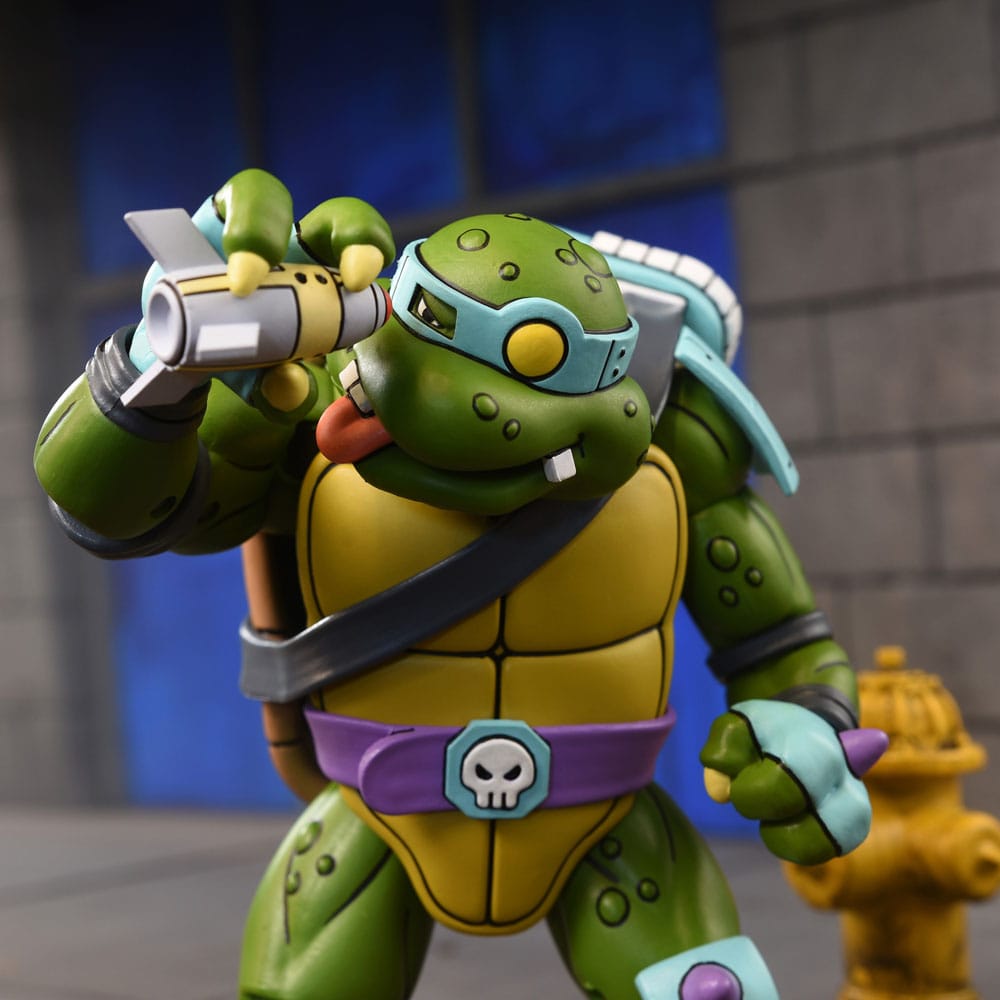Teenage Mutant Ninja Turtles Cartoon 1980 Ultimate Actionfigur Slash 18 cm