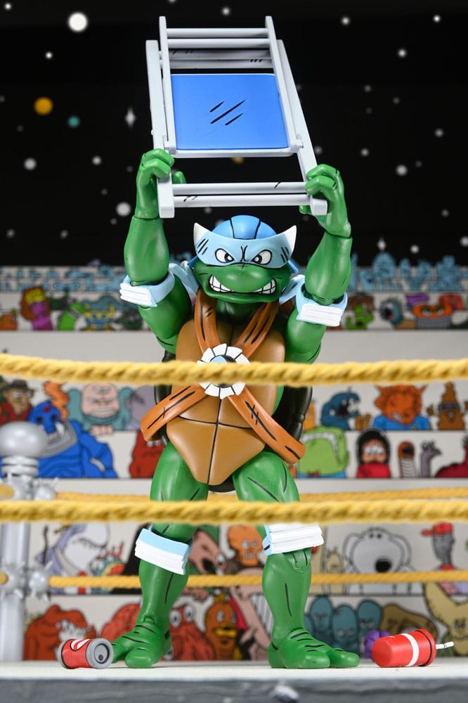 Teenage Mutant Ninja Turtles (Archie Comics) Actionfiguren 4er-Pack Stump Wrestling Turtles 18 cm