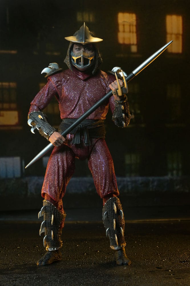 Teenage Mutant Ninja Turtles (1990 Movie) Actionfigur Roof Top Battle Shredder vs Leo 18 cm