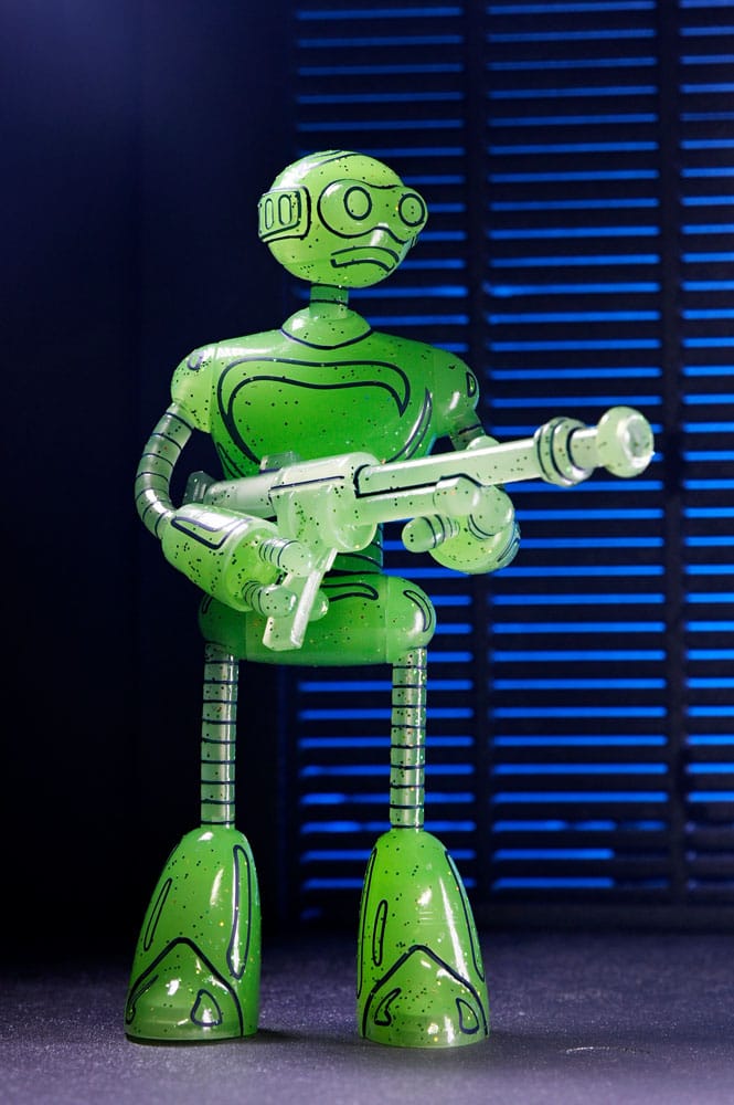 Teenage Mutant Ninja Turtles (Mirage Comics) Actionfigur Transmat Fugitoid GID 18 cm