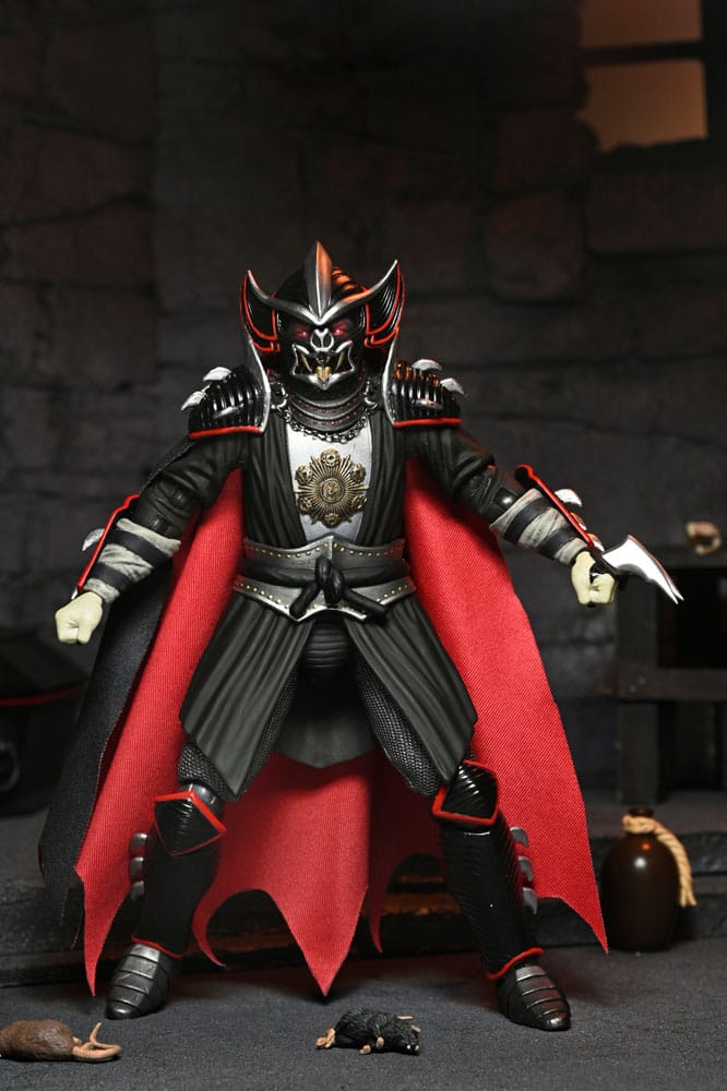Teenage Mutant Ninja Turtles x Universal Monsters Actionfiguren Shredder as Dracula Classic Colors 18 cm