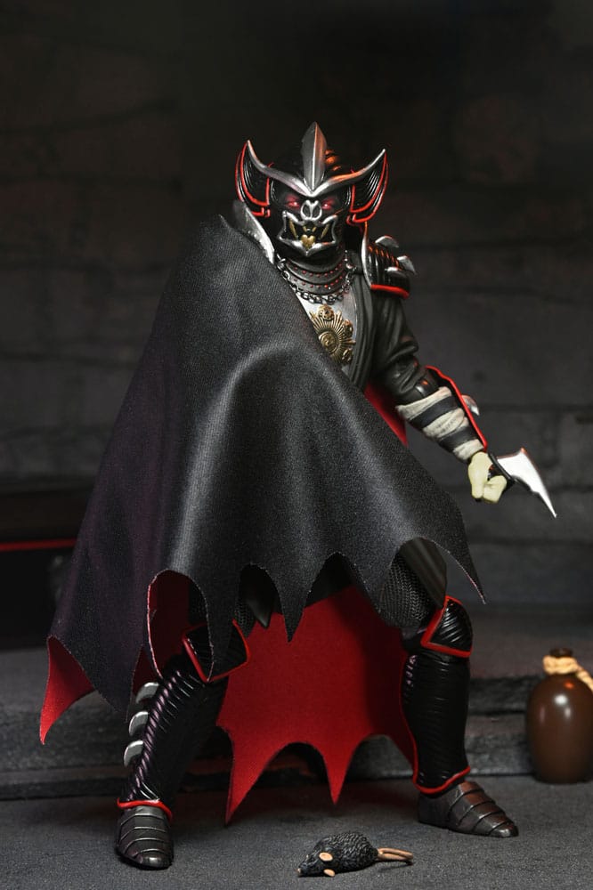 Teenage Mutant Ninja Turtles x Universal Monsters Actionfiguren Shredder as Dracula Classic Colors 18 cm