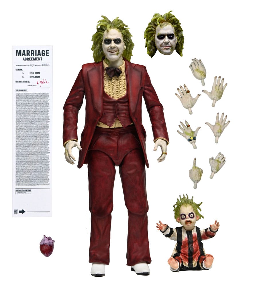 Beetlejuice Beetlejuice Actionfigur Ultimate "Red Tuxedo" Beetlejuice 18 cm