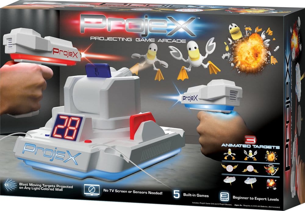 Laser X Projex Animated Target Arcade Game for 2