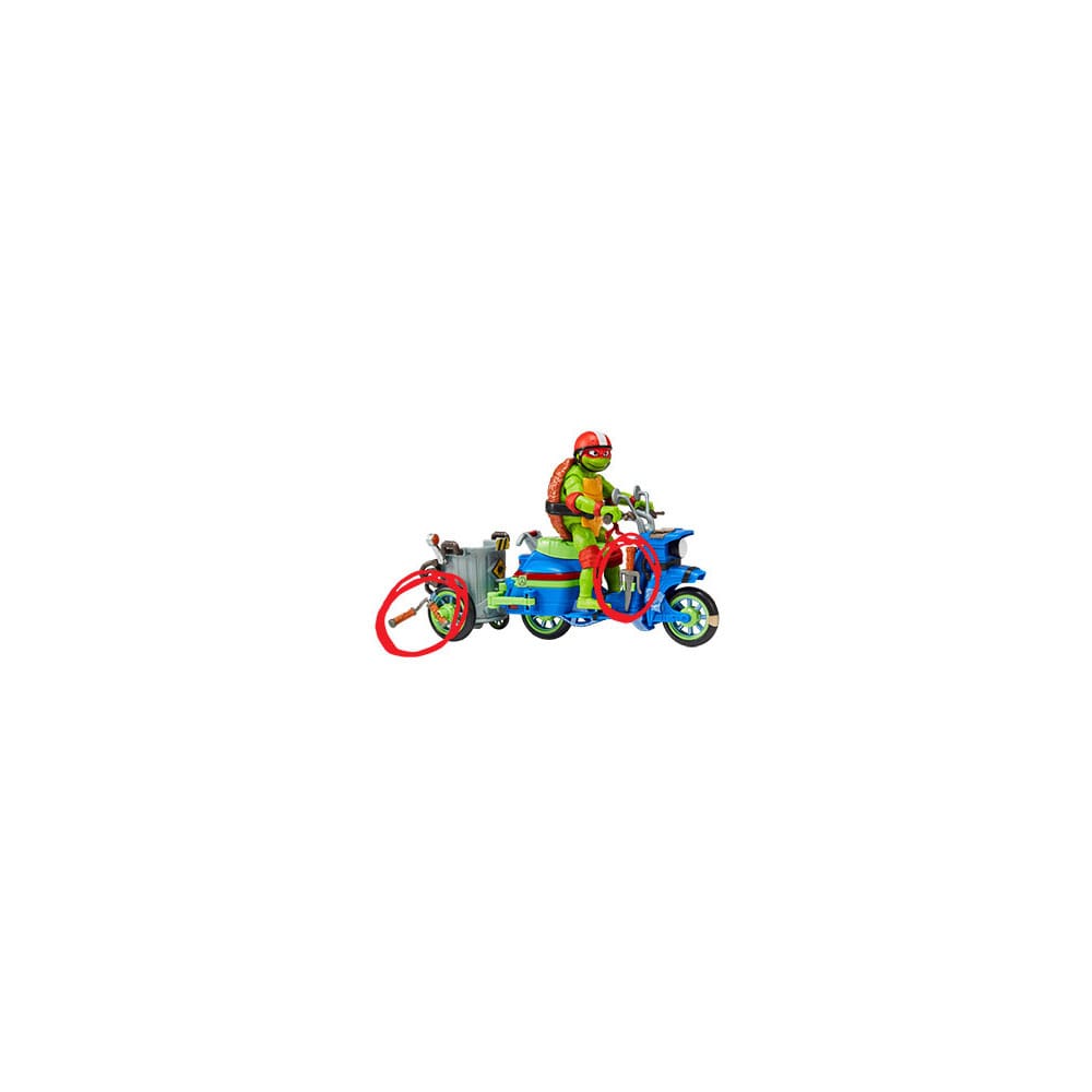 Teenage Mutant Ninja Turtles: Mutant Mayhem Fahrzeuge mit Figuren 30 cm Sortiment (4)
