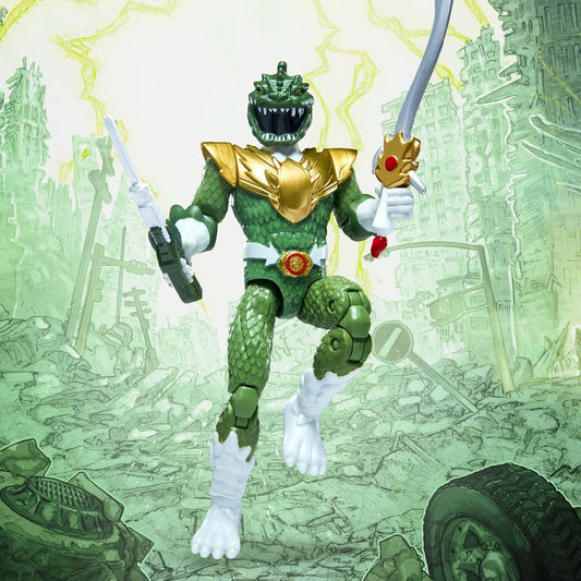 Power Rangers x Godzilla Actionfigur Green Godzilla