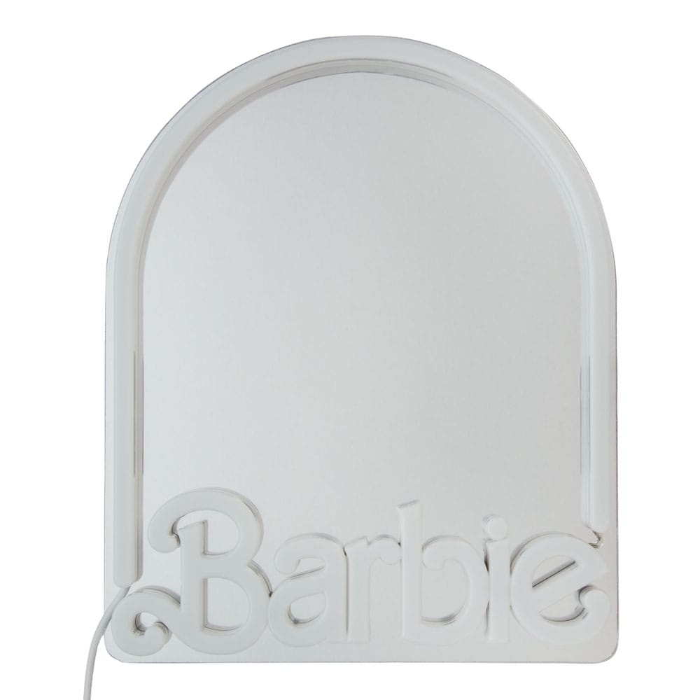 Barbie Wand-Spiegel Neon 27 cm