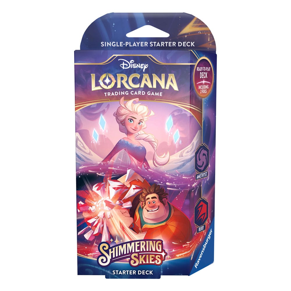 Disney Lorcana TCG Shimmering Skies Starter Decks Display (8) *Englische Edition*