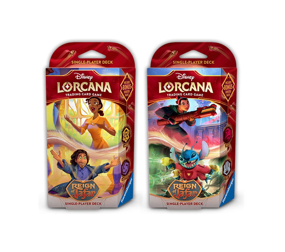 Disney Lorcana TCG Reign of Jafar Starter Decks Display (8) *Englische Edition*