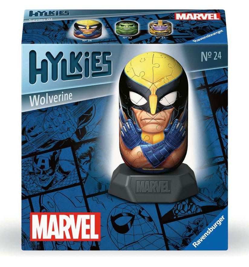 Marvel Hylkies 3D Puzzle Wolverine (55 Teile)