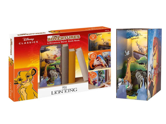Disney Tiny Adventures Book Nook Mini-Diorama Der König der Löwen 23 cm
