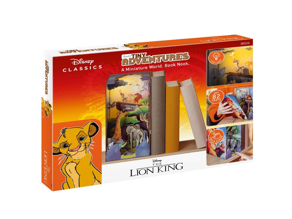 Disney Tiny Adventures Book Nook Mini-Diorama Der König der Löwen 23 cm