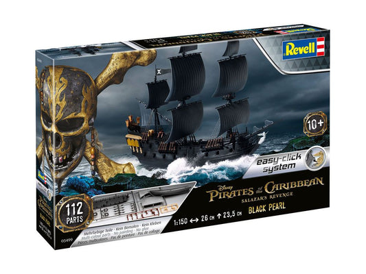 Pirates of the Caribbean Salazars Rache Easy-Click Modellbausatz 1/150 Black Pearl 26 cm