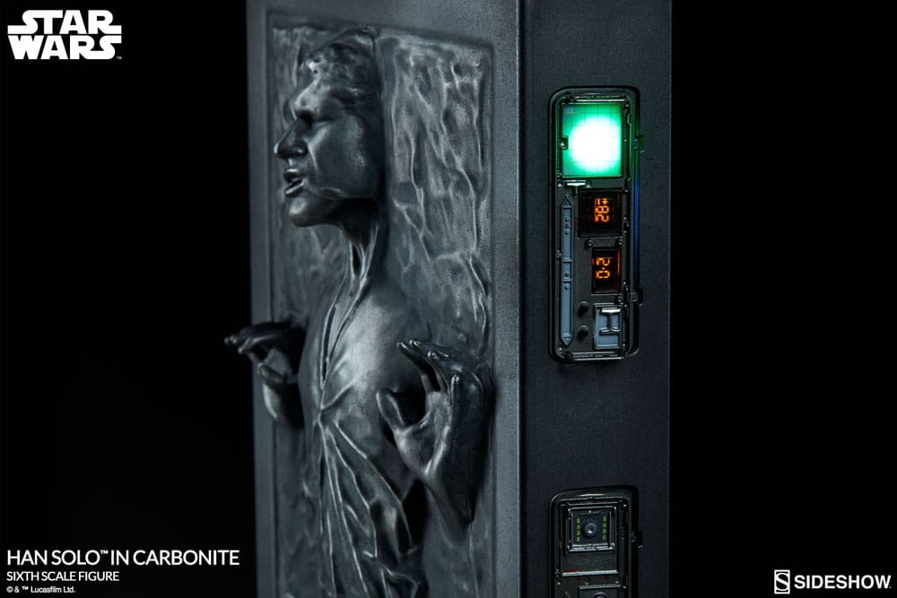 Star Wars Fgur 1/6 Han Solo in Carbonite 38 cm