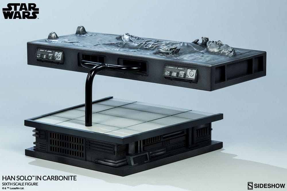 Star Wars Fgur 1/6 Han Solo in Carbonite 38 cm