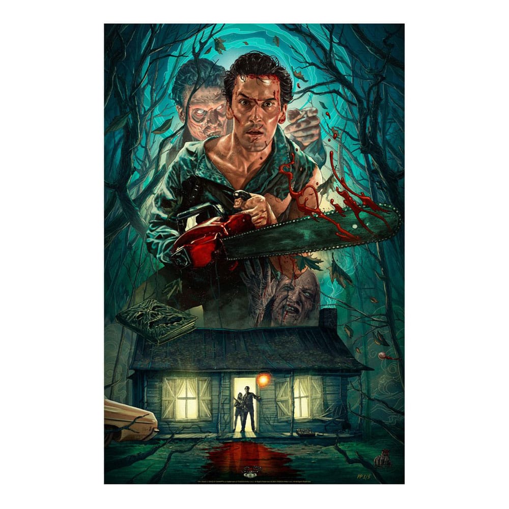 Tanz der Teufel 2 Kunstdruck Ash Williams 46 x 61 cm - ungerahmt