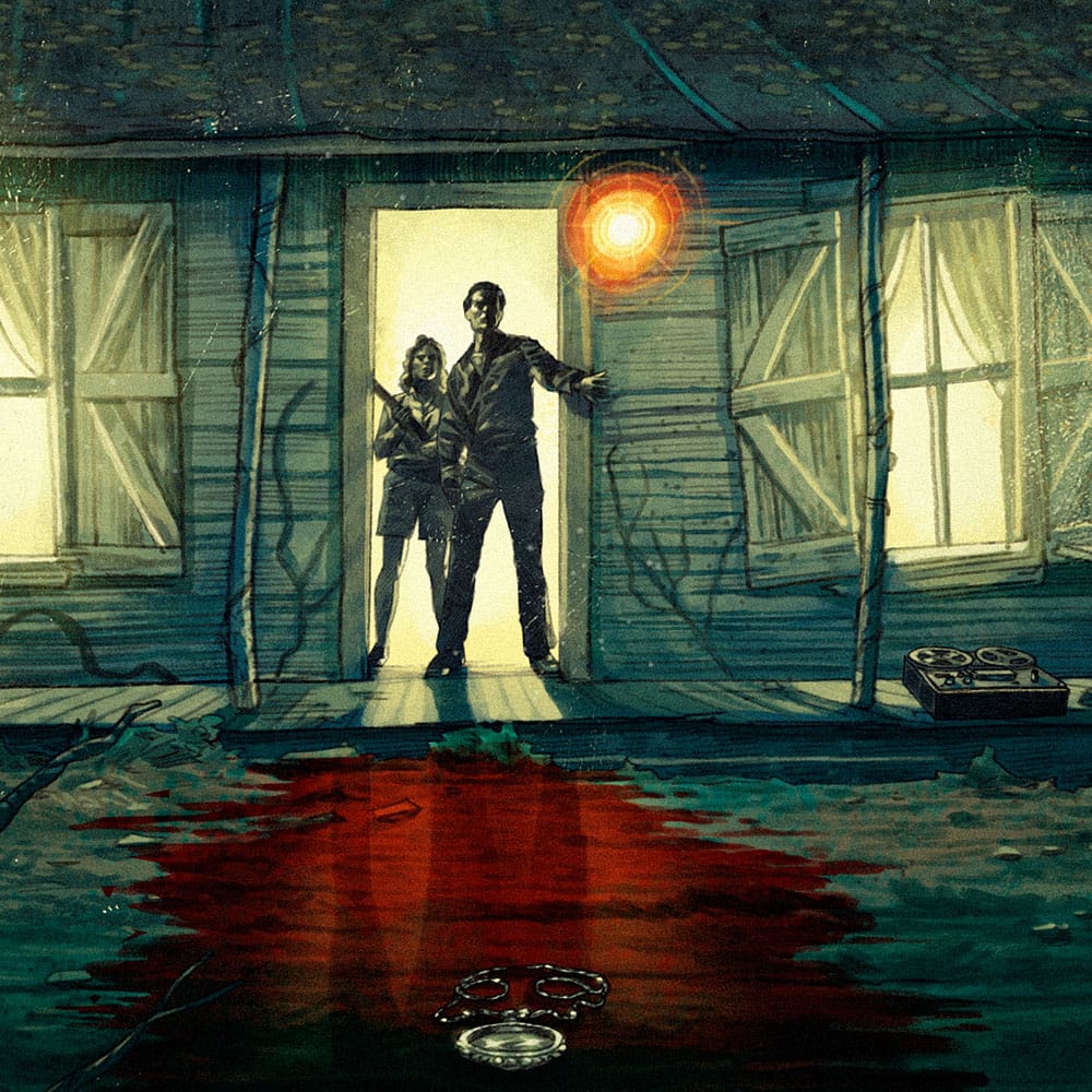 Tanz der Teufel 2 Kunstdruck Ash Williams 46 x 61 cm - ungerahmt