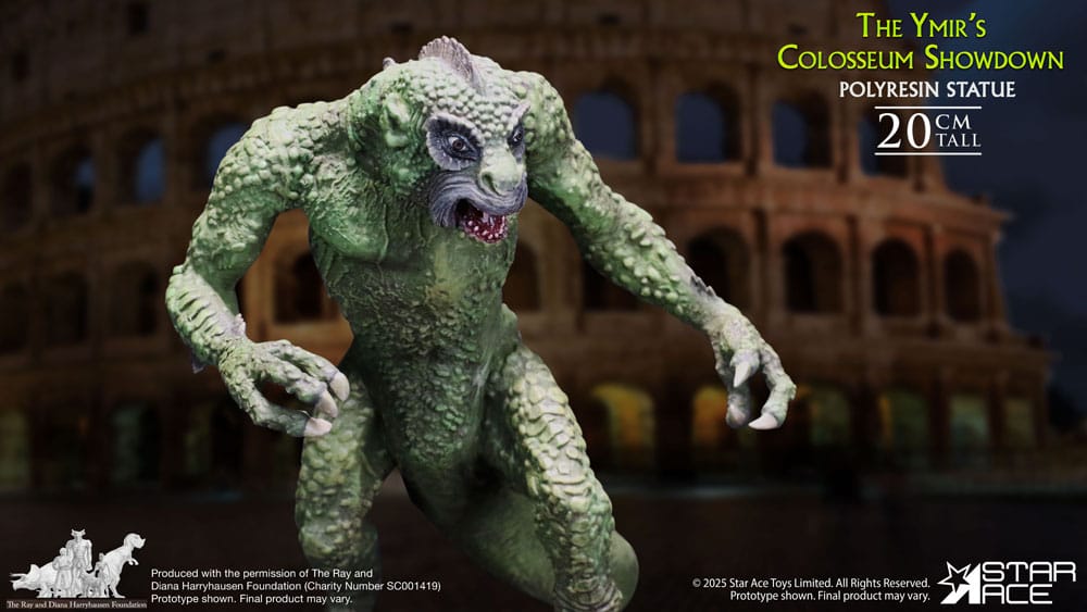 Ray Harryhausen Diorama 1/8 The Ymir's Colosseum Showdown 20 cm