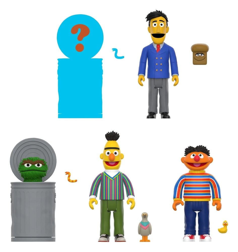 Sesamstraße Actionfigur Blind Box Wave 3 Display (12)