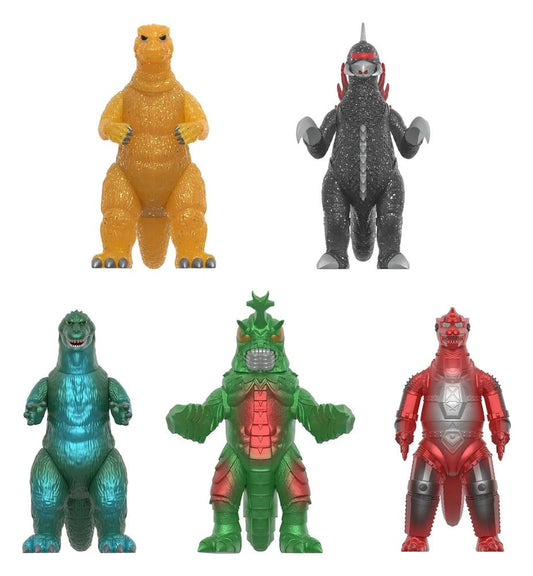 Godzilla Toho (Metallic) Actionfigur Blind Box Wave 5 Display (12)