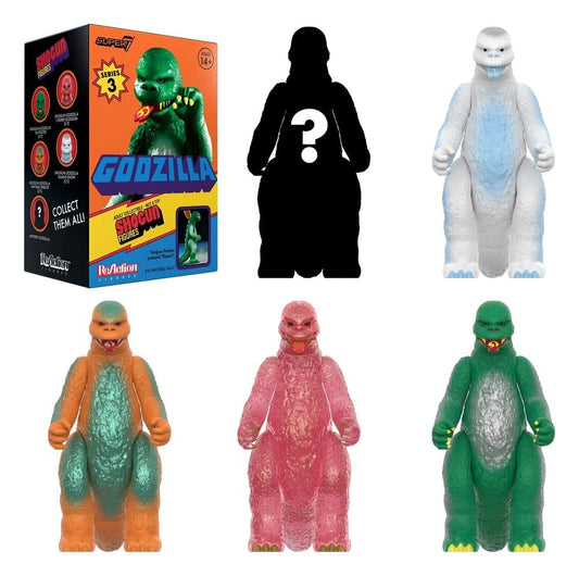 Godzilla Toho (Shogun V3) Actionfigur Blind Box Wave 9 Display (12)