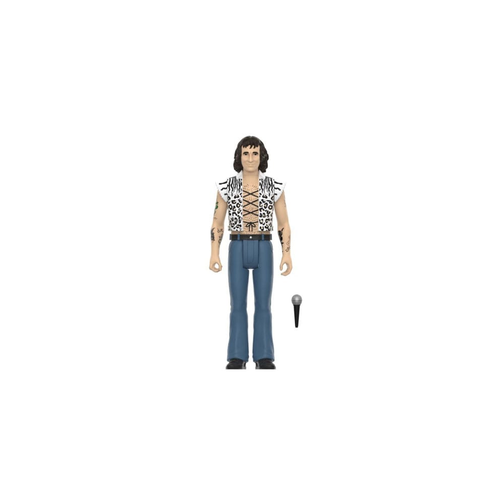 Bon Scott ReAction Actionfigur Wave 02 Bon Scott (Leopard Print) 10 cm