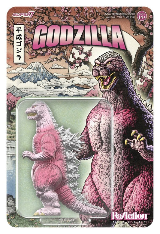 Godzilla Toho ReAction Actionfigur Godzilla '89 (Cherry Blossom Festival)