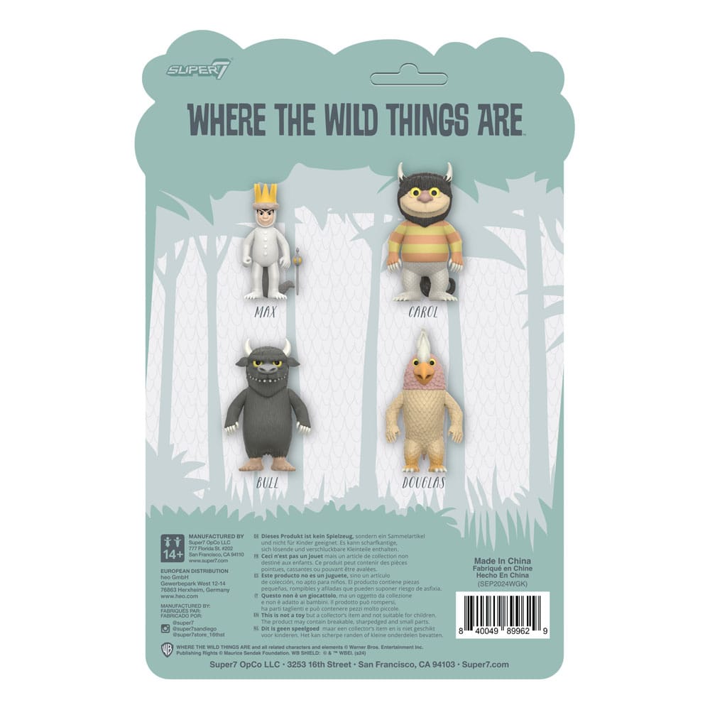 Where The Wild Things Are ReAction Actionfigur Wave 01 Douglas (Monster) 10 cm