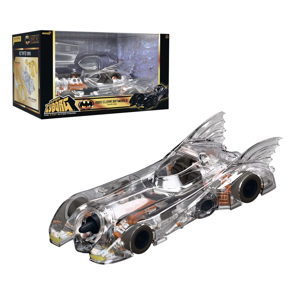 Batman 1989 Super Cyborg Fahrzeug Batmobile 1989 (Clear) 35 cm