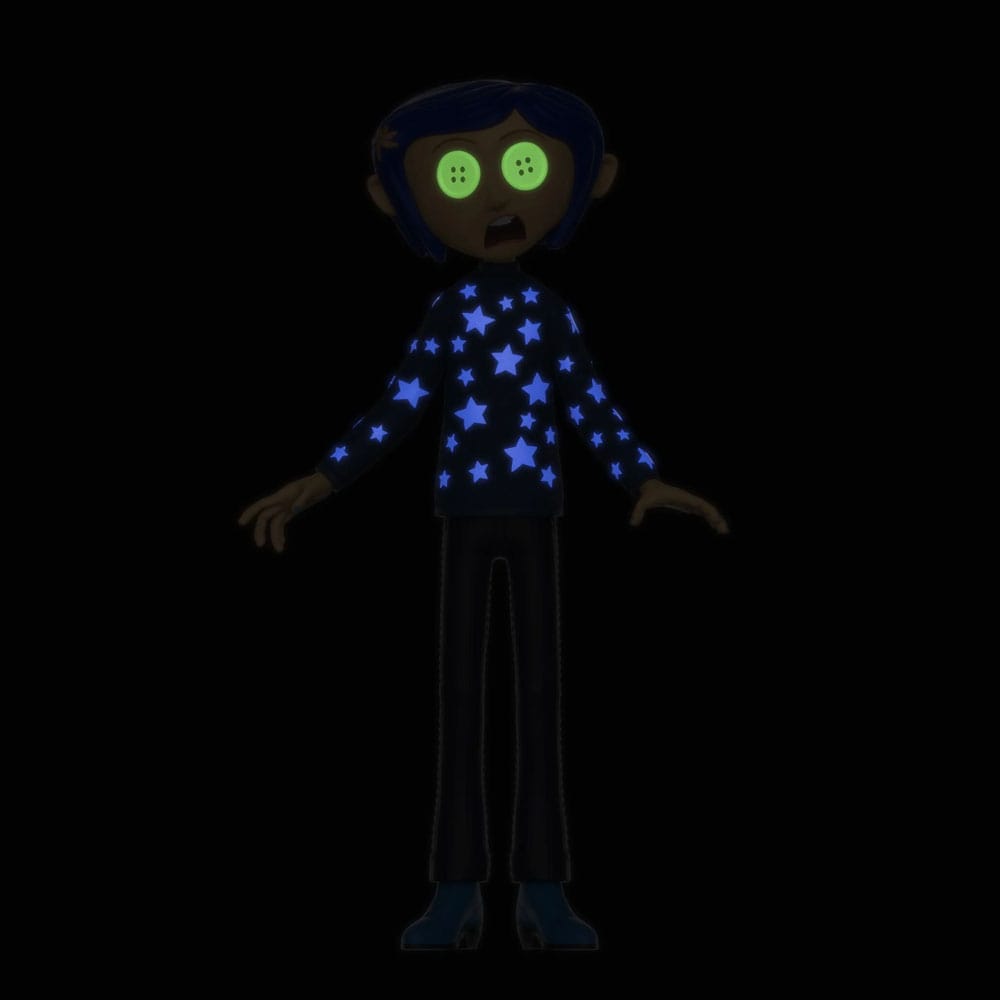 Coraline Supersize Vinyl Actionfigur Coraline (Button Eyes) 40 cm