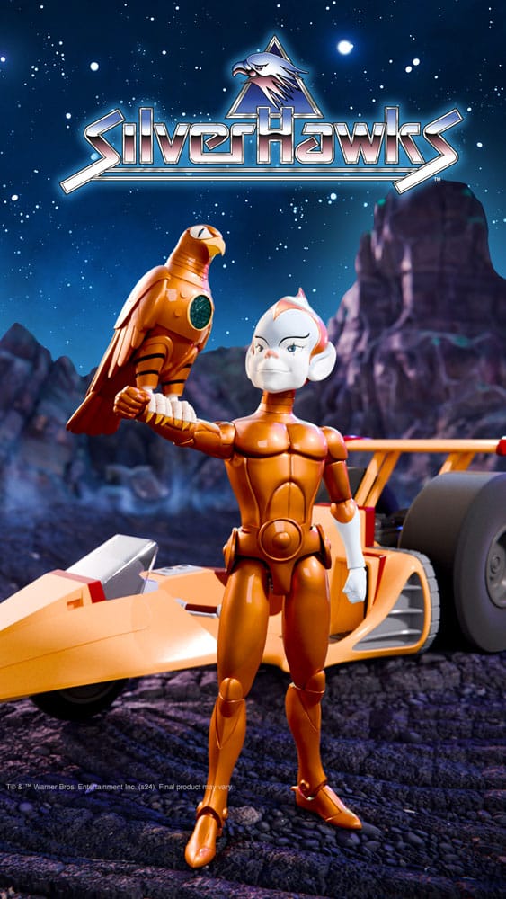 SilverHawks Ultimates Fahrzeug Wave 5 Space Racer 18 cm