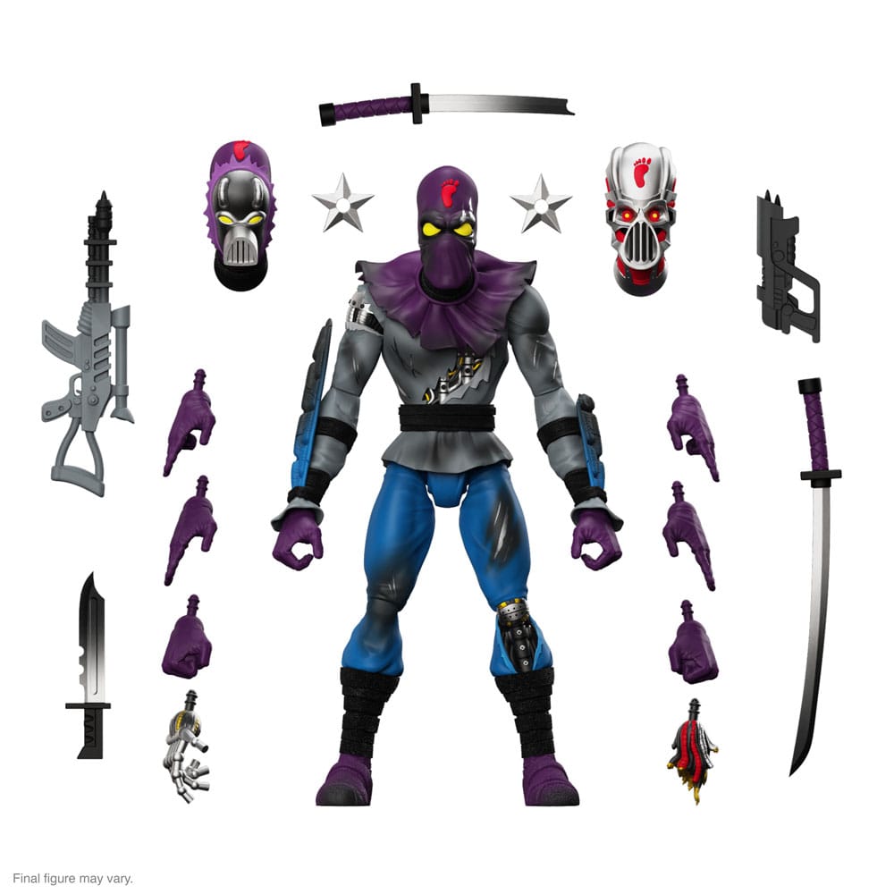 Teenage Mutant Ninja Turtles Ultimates Actionfigur Foot Soldier (Battle Damaged) 18 cm