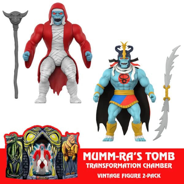 Thundercats Vintage Collection Actionfiguren 2er-Pack Mumm-Ra's Tomb 14 cm