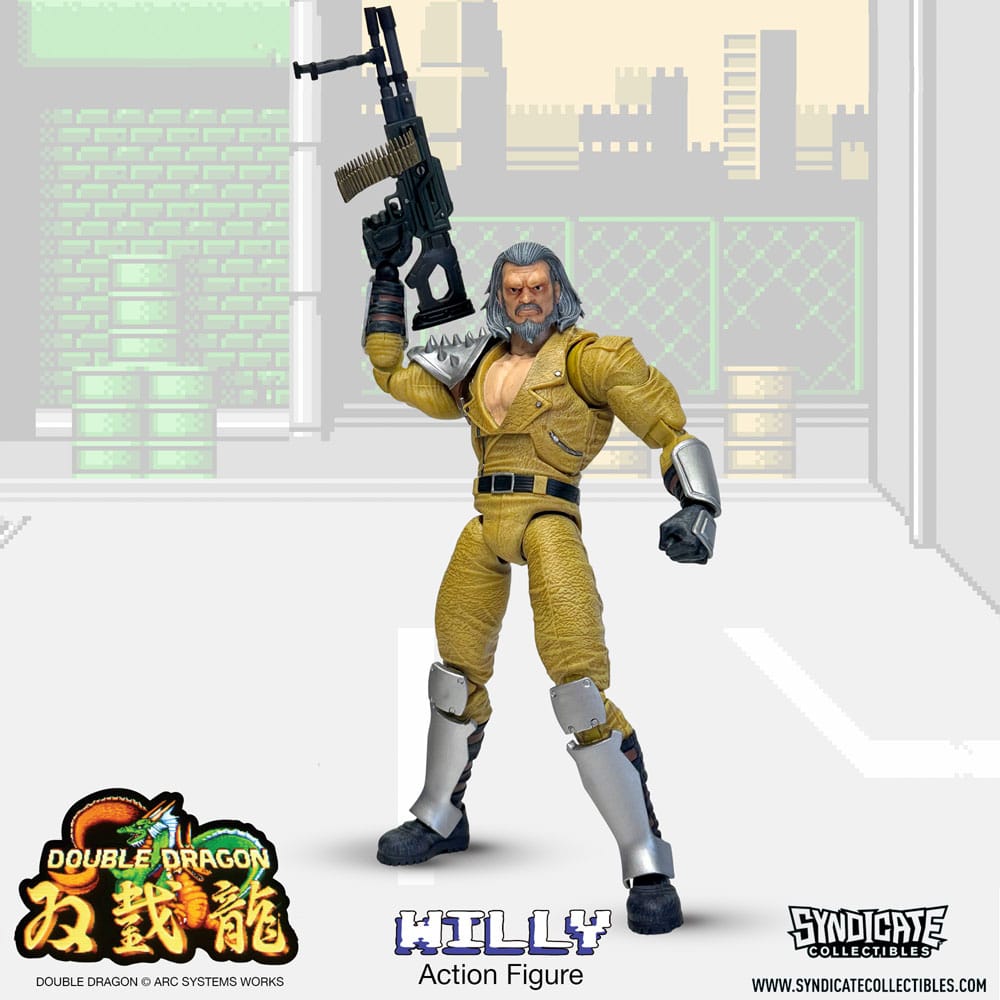 Double Dragon Deluxe Actionfigur 1/12 Willy 18 cm