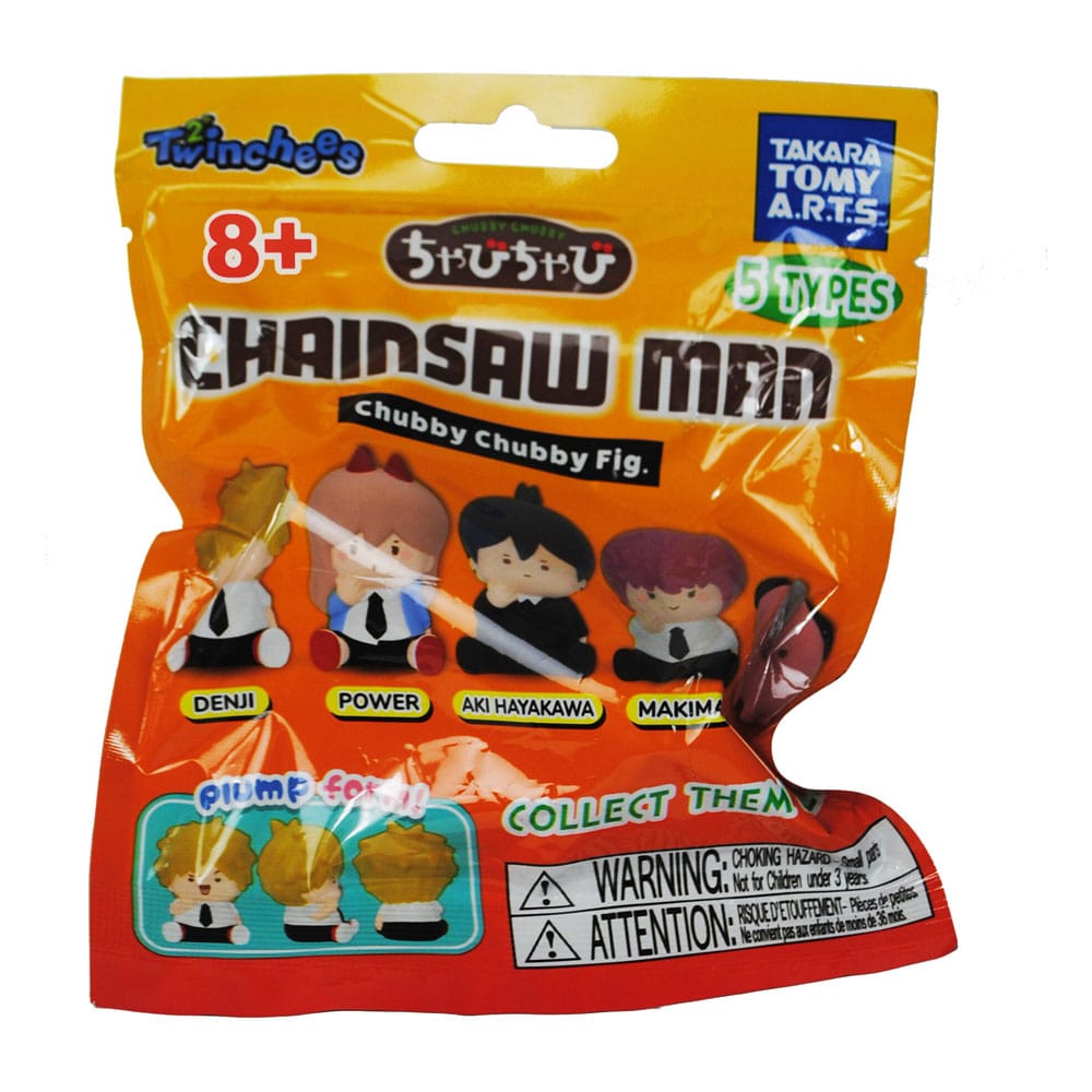 Chainsaw Man Twinchees Minifiguren Chubby Chubby 5 cm Display (24)