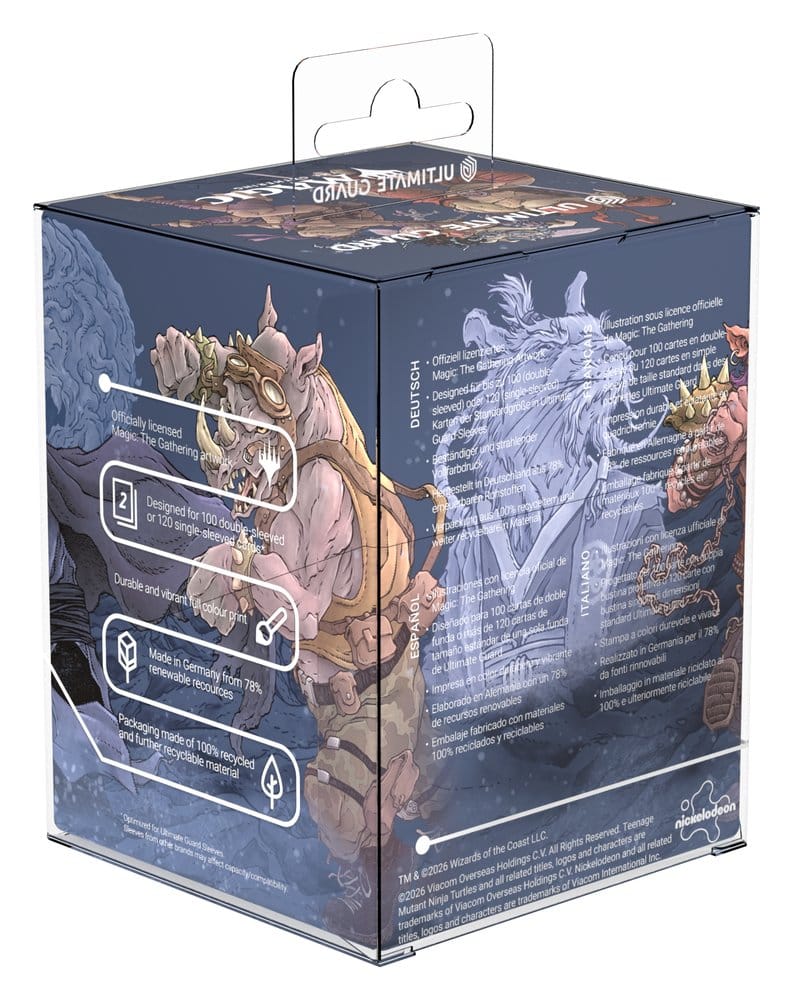 Ultimate Guard RTE Boulder 100+ Magic: The Gathering | Teenage Mutant Ninja Turtles - Technodrome Battle